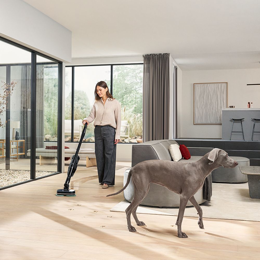 Miele Triflex HX3 Plus Aqua Cordless stick vacuum cleaners - Obsidian Black