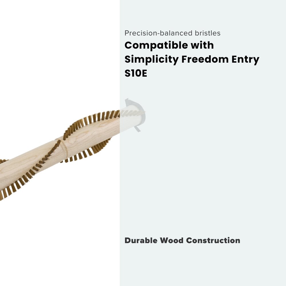 Agitator Wood Assembly Packaged - Fits Simplicity Freedom Entry S10E - US Vacuums - D012 - 2800