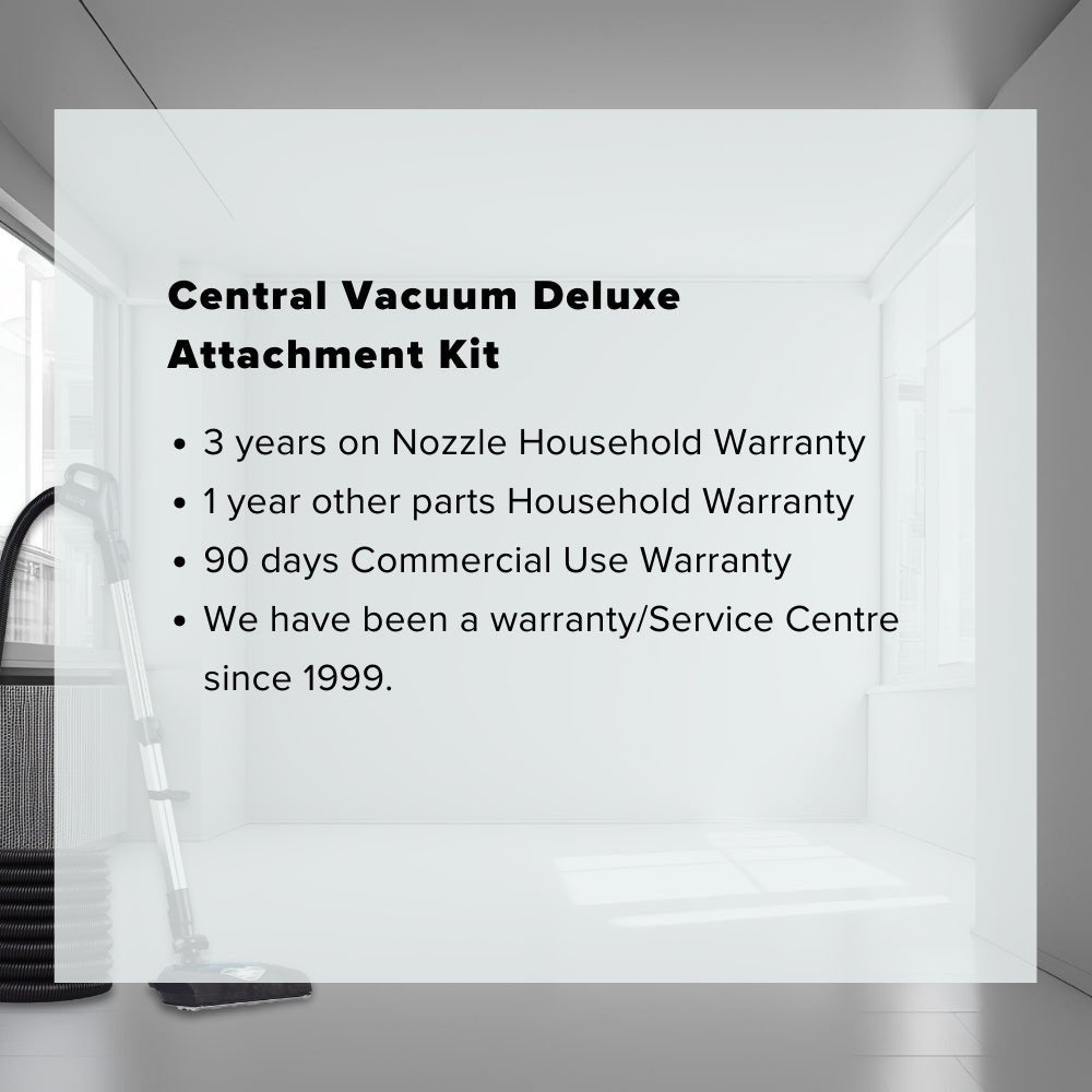 Central Vacuum Deluxe Attachment Kit - US Vacuums - RPT - 1