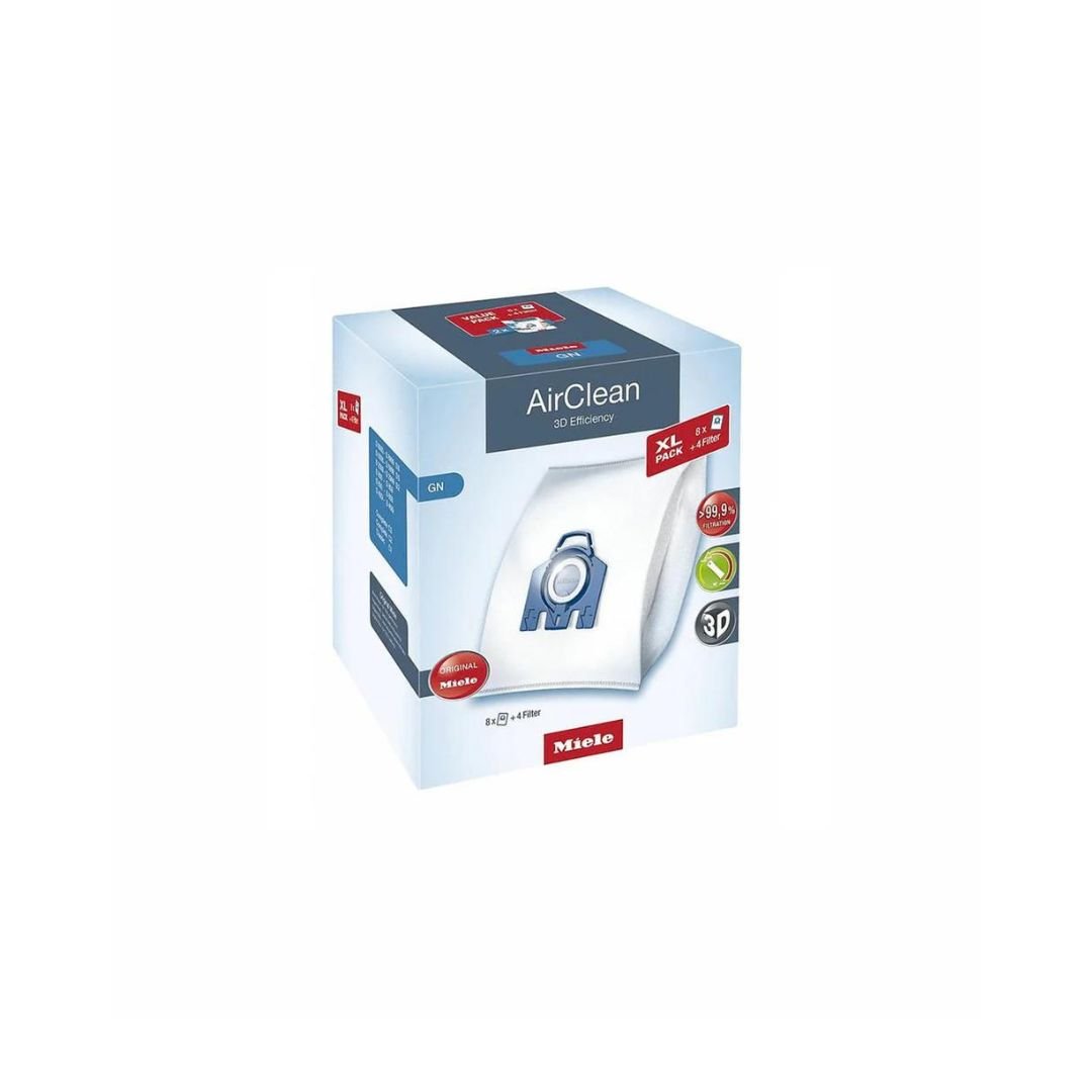 Miele airclean XL - Pack GN Bag (8 Bags + 4 Filters) - US Vacuums - 10455150