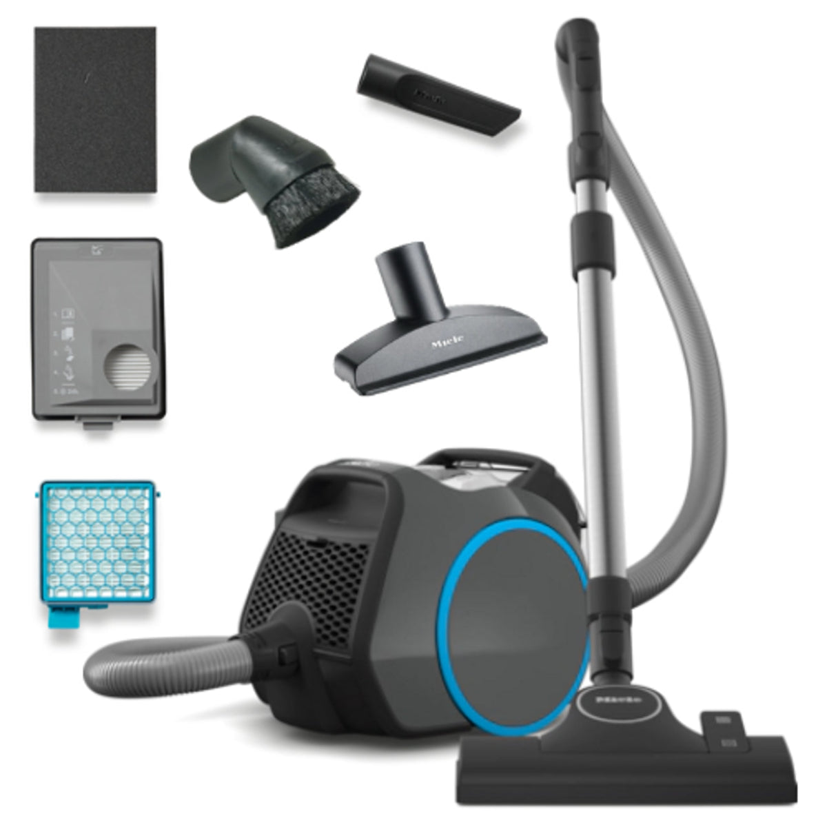 Miele Boost CX1 Bagless canister vacuum cleaners - Graphite Grey - US Vacuums - 11735570