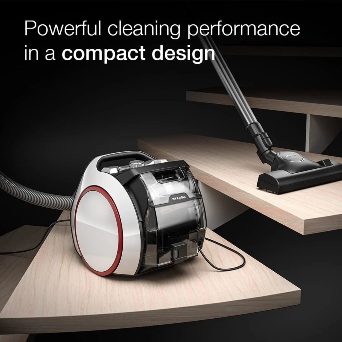 Miele Boost CX1 Bagless canister vacuum cleaners - Lotus White - US Vacuums - 11735560