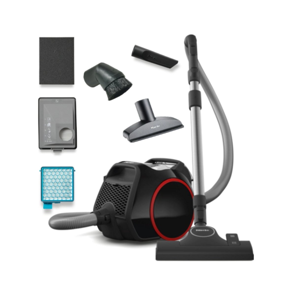 Miele Boost CX1 Bagless canister vacuum cleaners - Obsidian Black - US Vacuums - 11735800