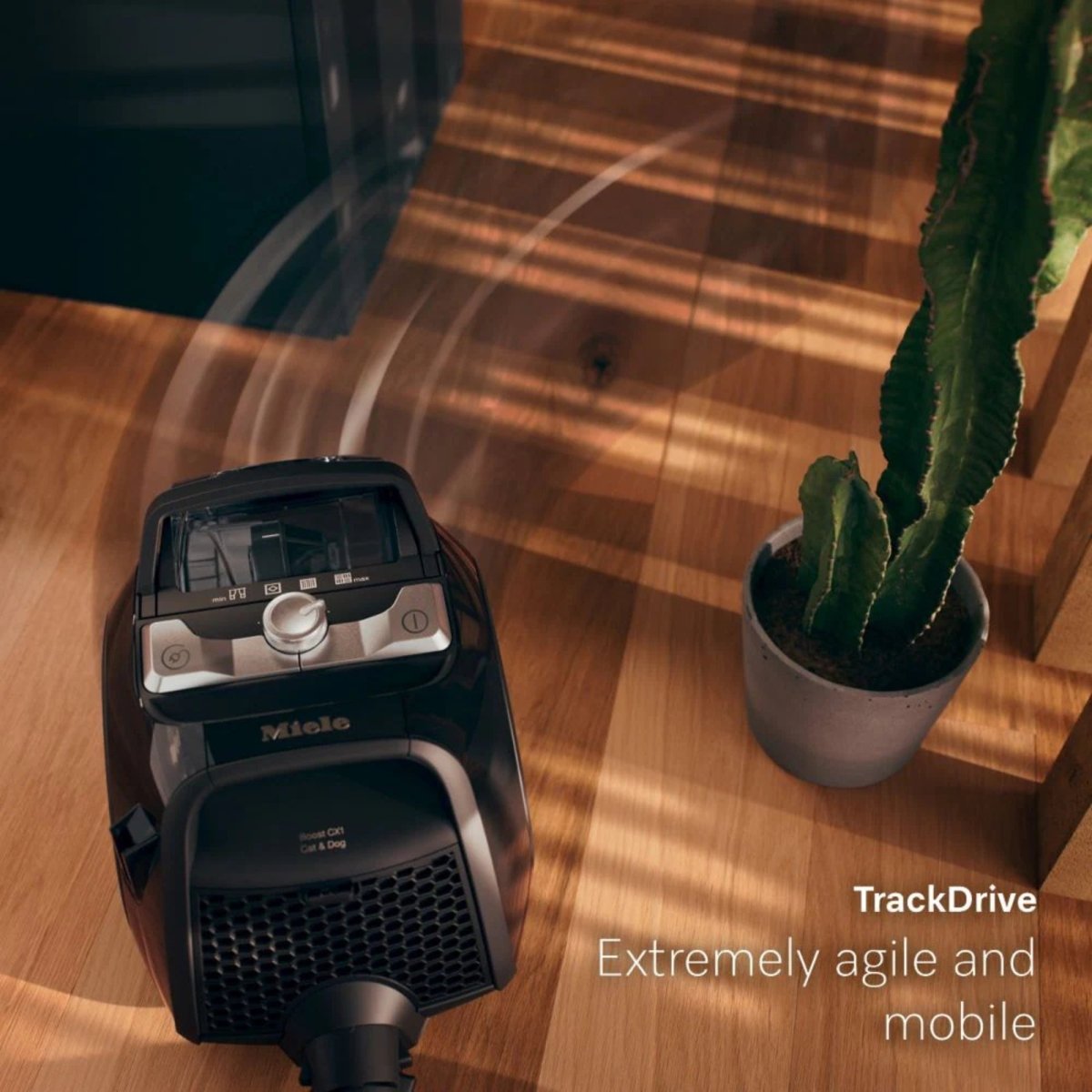 Miele Boost CX1 Bagless canister vacuum cleaners - Obsidian Black - US Vacuums - 11735800