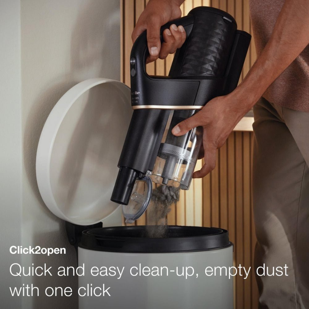 Miele Duoflex HX1 Total Care Cordless Stick Vacuum Cleaner - Osbidian Black - US Vacuums - 12556680