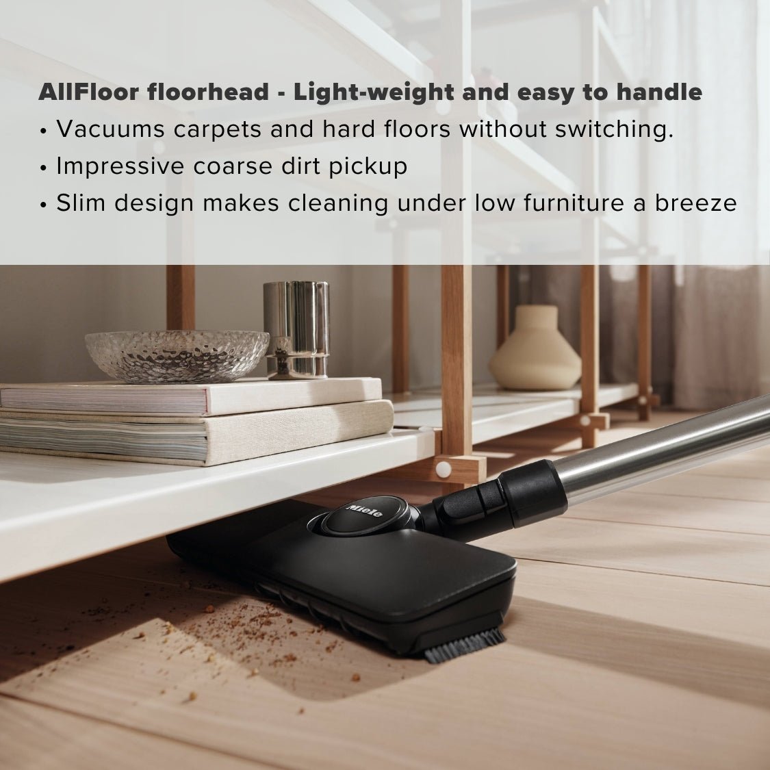 Miele Guard L1 AllFloor Vacuum Cleaner - Obsidian Black - US Vacuums - 12704590