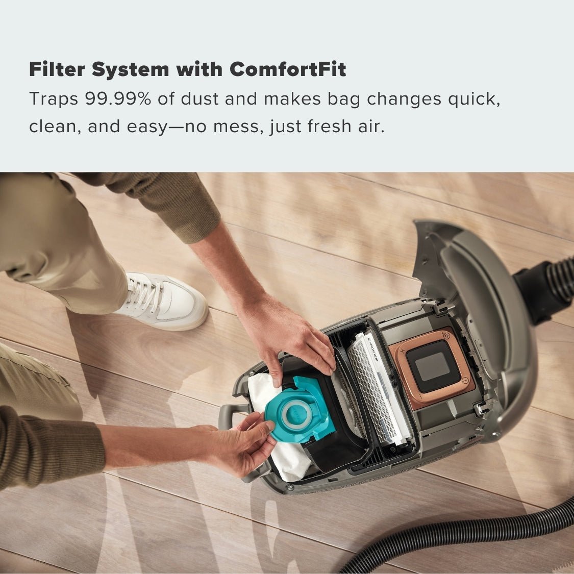 Miele Guard L1 Electro Vacuum Cleaner - Titanium Pearlfinish - US Vacuums - 12704580