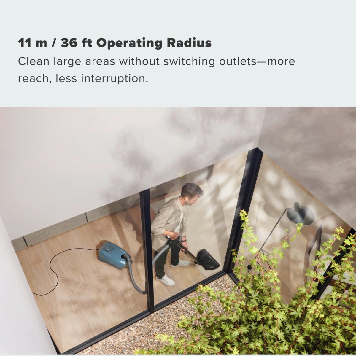 Miele Guard L1 Vacuum Cleaner - Nordic Blue - US Vacuums - 12811590