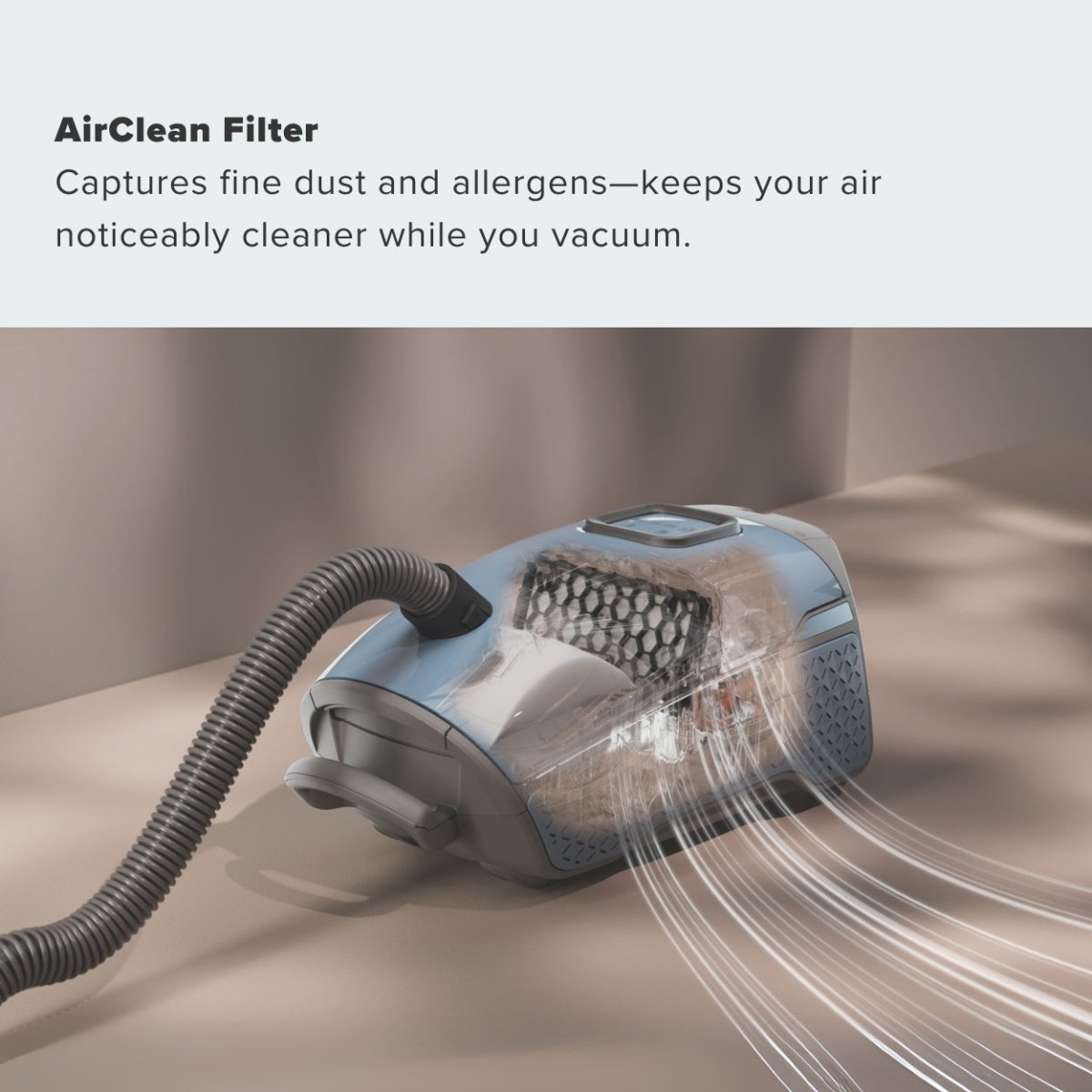 Miele Guard L1 Vacuum Cleaner - Nordic Blue - US Vacuums - 12811590