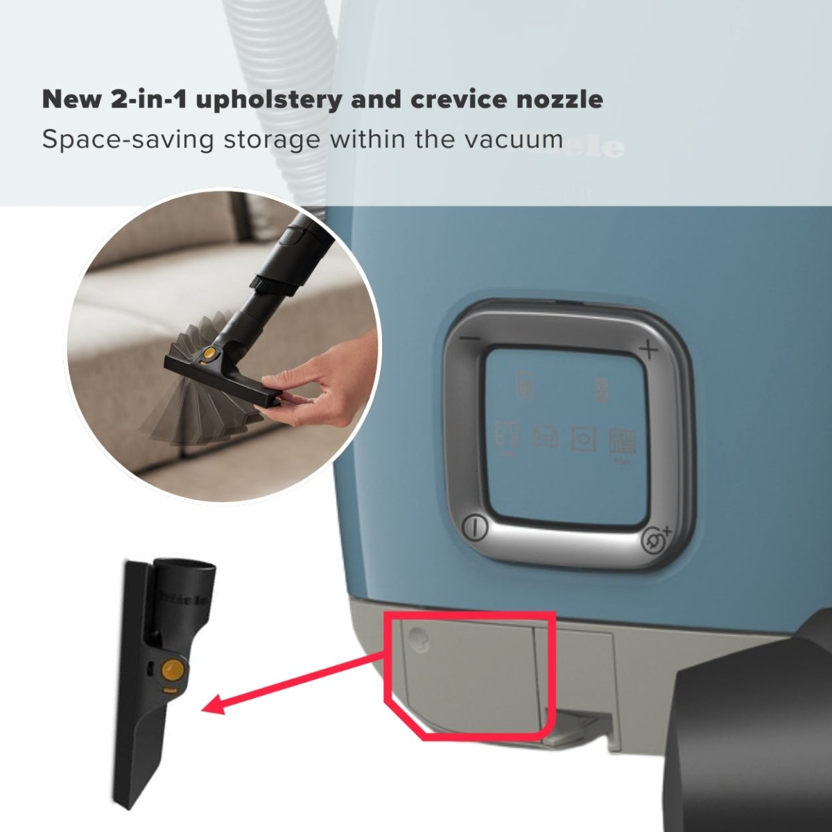 Miele Guard L1 Vacuum Cleaner - Nordic Blue - US Vacuums - 12811590