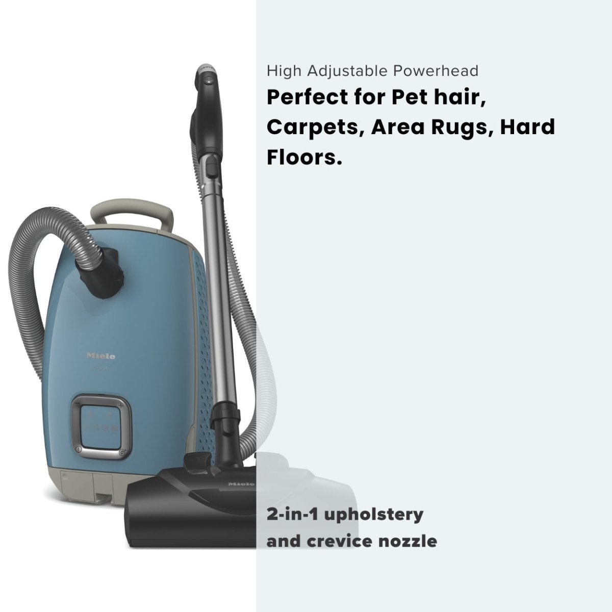 Miele Guard L1 Vacuum Cleaner - Nordic Blue - US Vacuums - 12811590