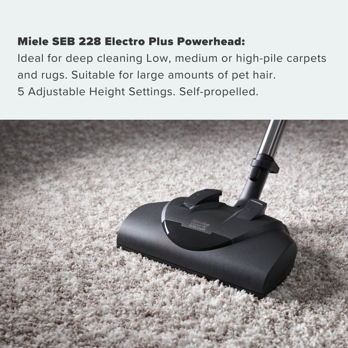 Miele Guard L1 Vacuum Cleaner - Nordic Blue - US Vacuums - 12811590