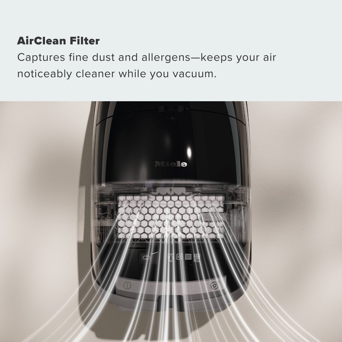 Miele Guard M1 Cat and Dog Vacuum Cleaner - Obsidian Black - US Vacuums - 12704670