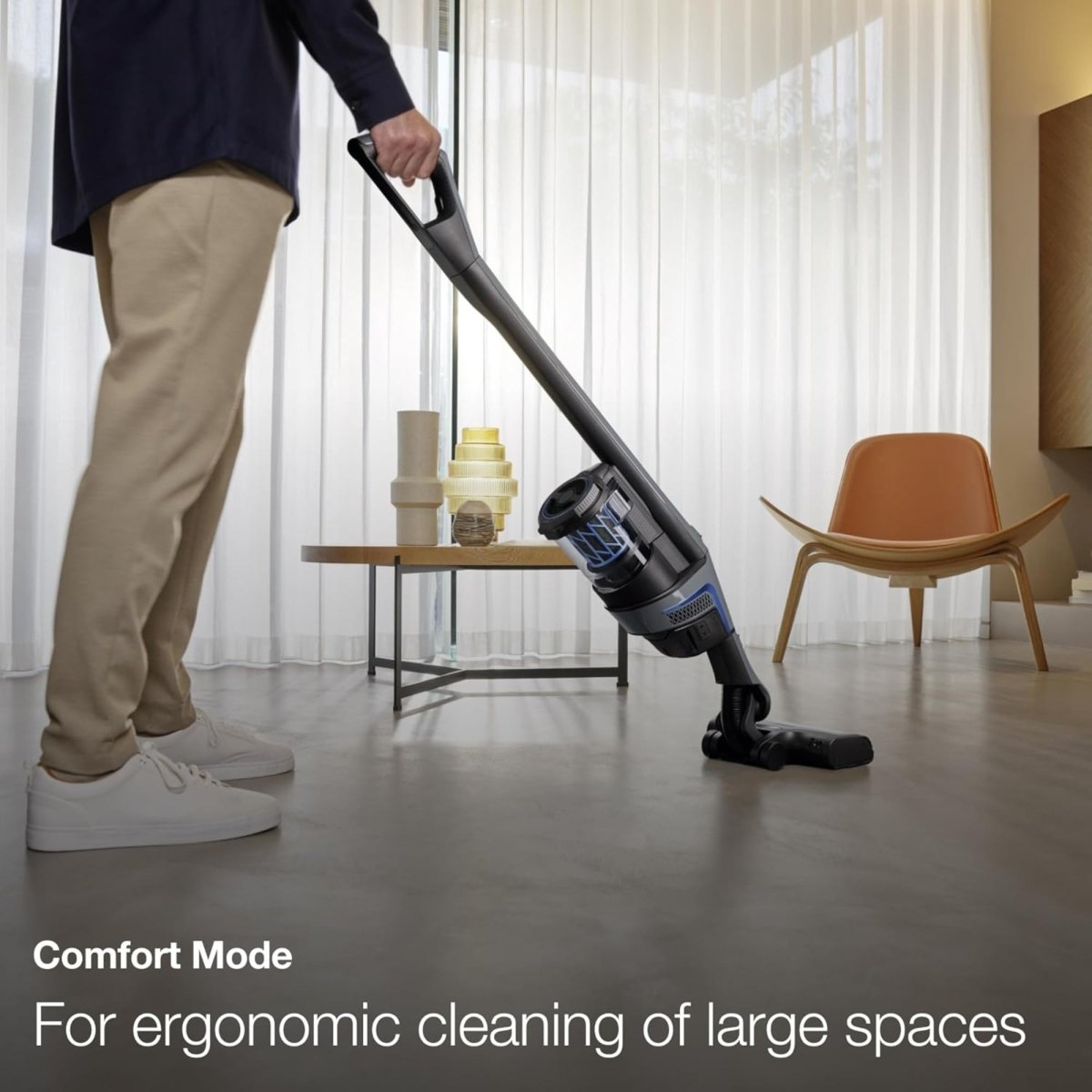 Miele Triflex HX1 Facelift Graphite Grey - Blue Cordless Stick Vacuum Cleaner - US Vacuums - 11826990
