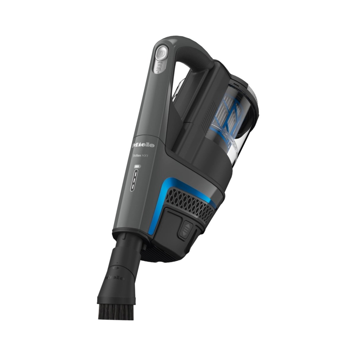 Miele Triflex HX1 Facelift Graphite Grey - Blue Cordless Stick Vacuum Cleaner - US Vacuums - 11826990