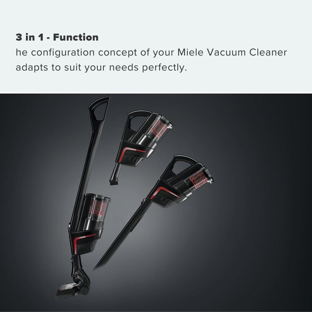 Miele Triflex HX1 Facelift Plus Cordless Stick Vacuum Cleaner - Osbidian Black - US Vacuums - 12206750