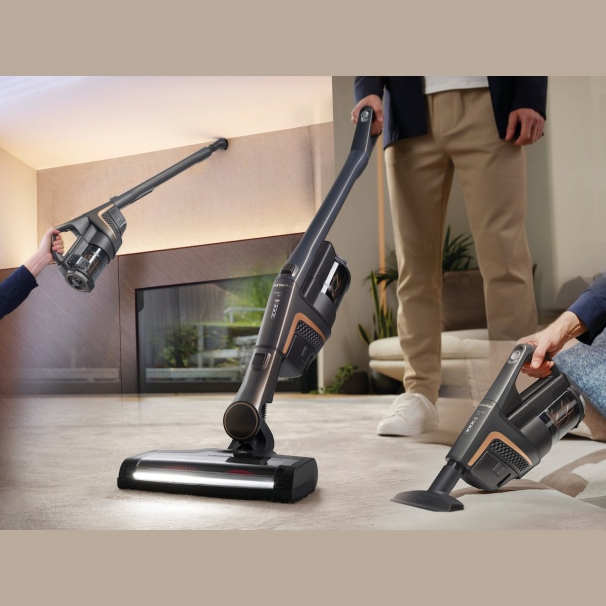 Miele Triflex HX2 Cat & Dog Osbidian Black Cordless Stick Vacuum Cleaner - US Vacuums - 11827010
