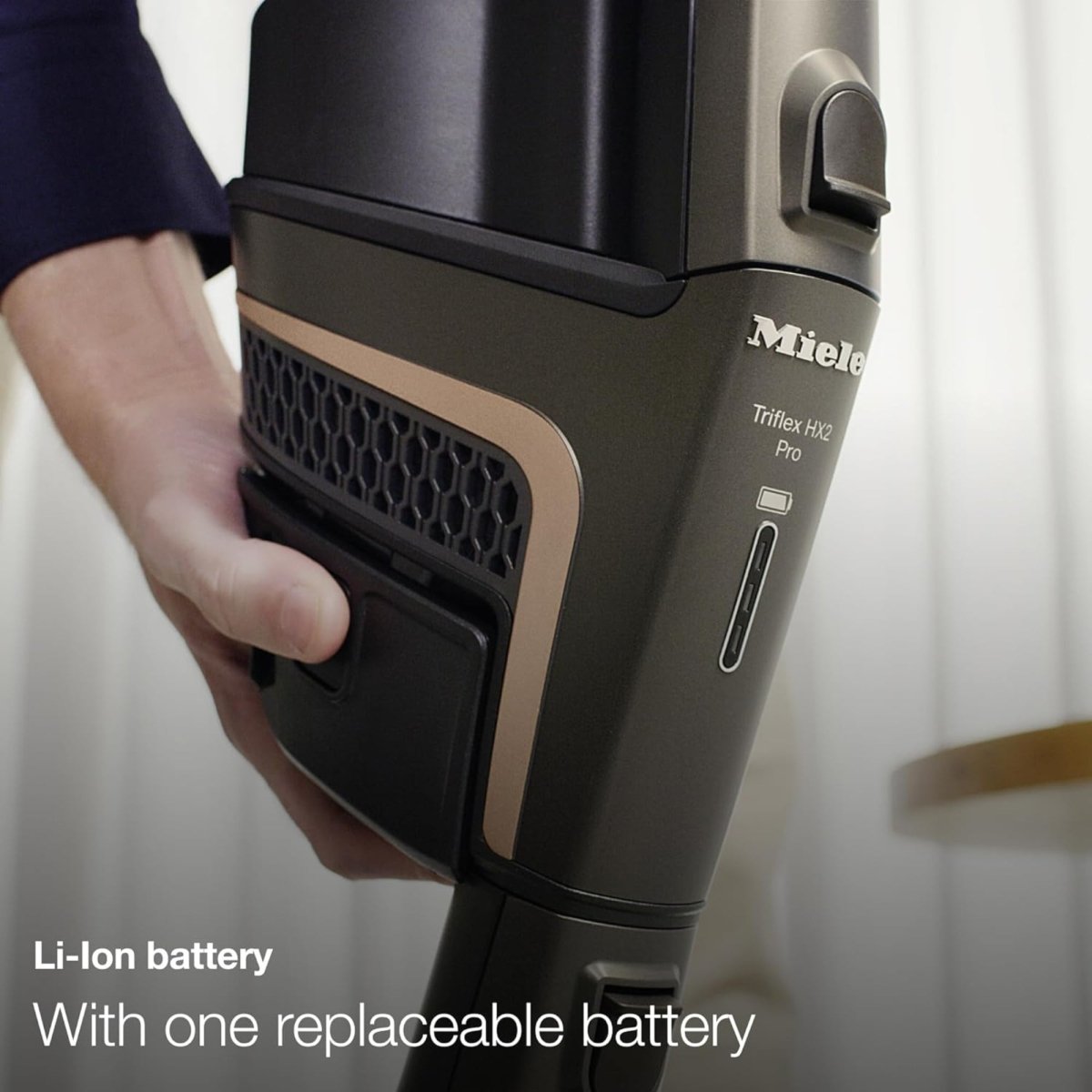 Miele Triflex HX2 Cat & Dog Osbidian Black Cordless Stick Vacuum Cleaner - US Vacuums - 11827010