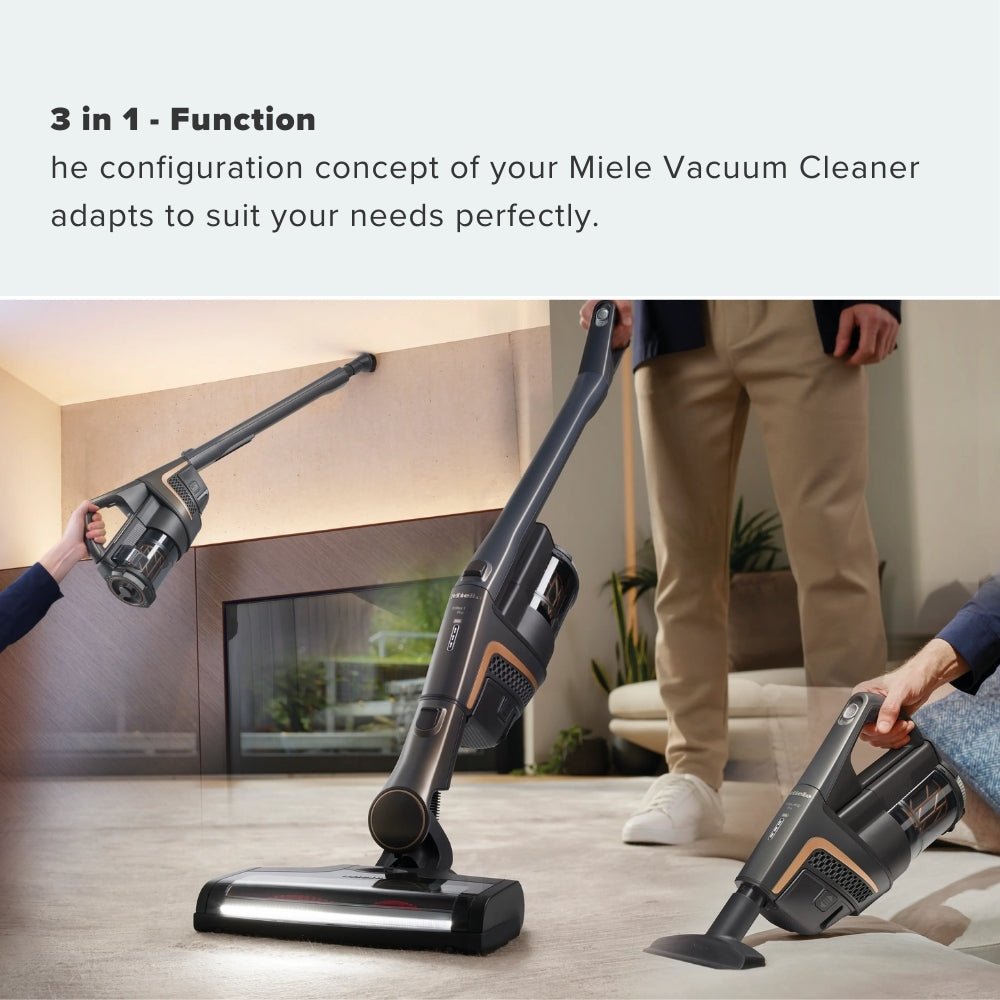 Miele Triflex HX2 Runner Cordless Stick Vacuum Cleaner - Obsidian black - US Vacuums - 11827050