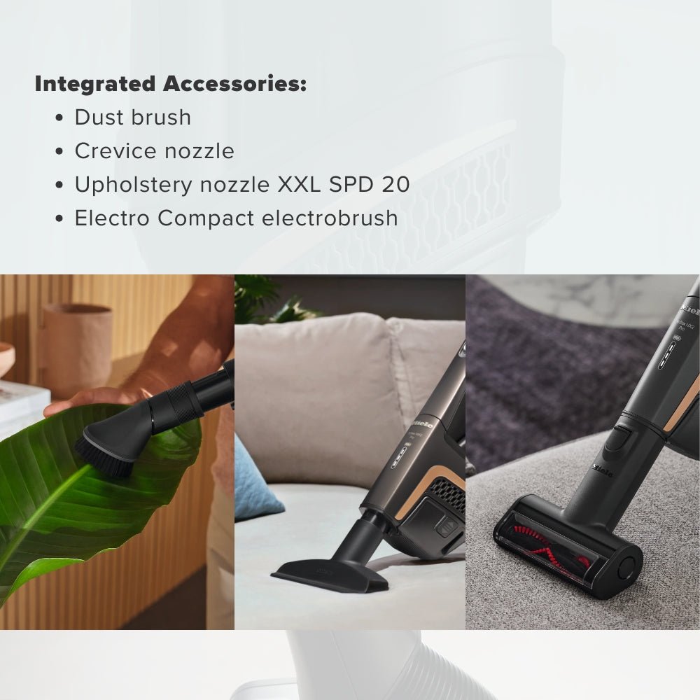 Miele Triflex HX2 Runner Cordless Stick Vacuum Cleaner - Obsidian black - US Vacuums - 11827050