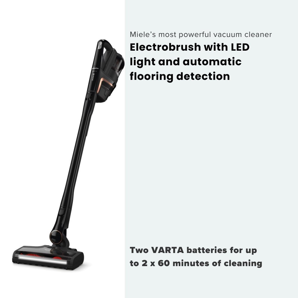 Miele Triflex HX2 Runner Cordless Stick Vacuum Cleaner - Obsidian black - US Vacuums - 11827050