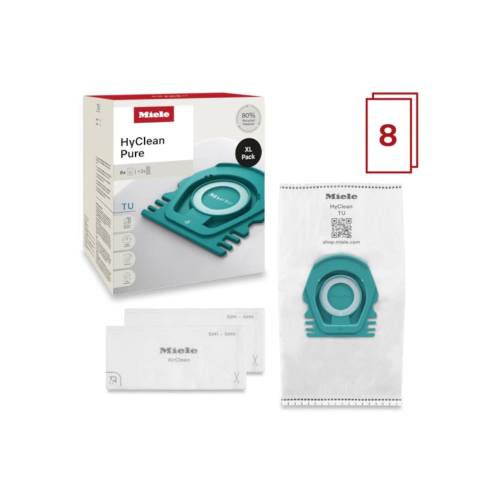 Miele XL - Pack HyClean Air TU dustbags for S1 - L1 Models - US Vacuums - 12909620