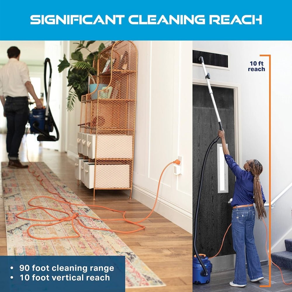 Powr - Flite Newton Lightweight Canister Dry Vacuum - US Vacuums - PV610 - Q10 - U