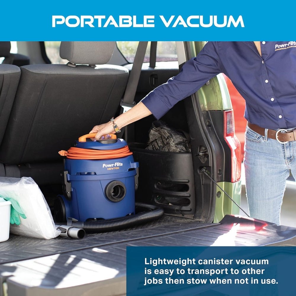 Powr - Flite Newton Lightweight Canister Dry Vacuum - US Vacuums - PV610 - Q10 - U