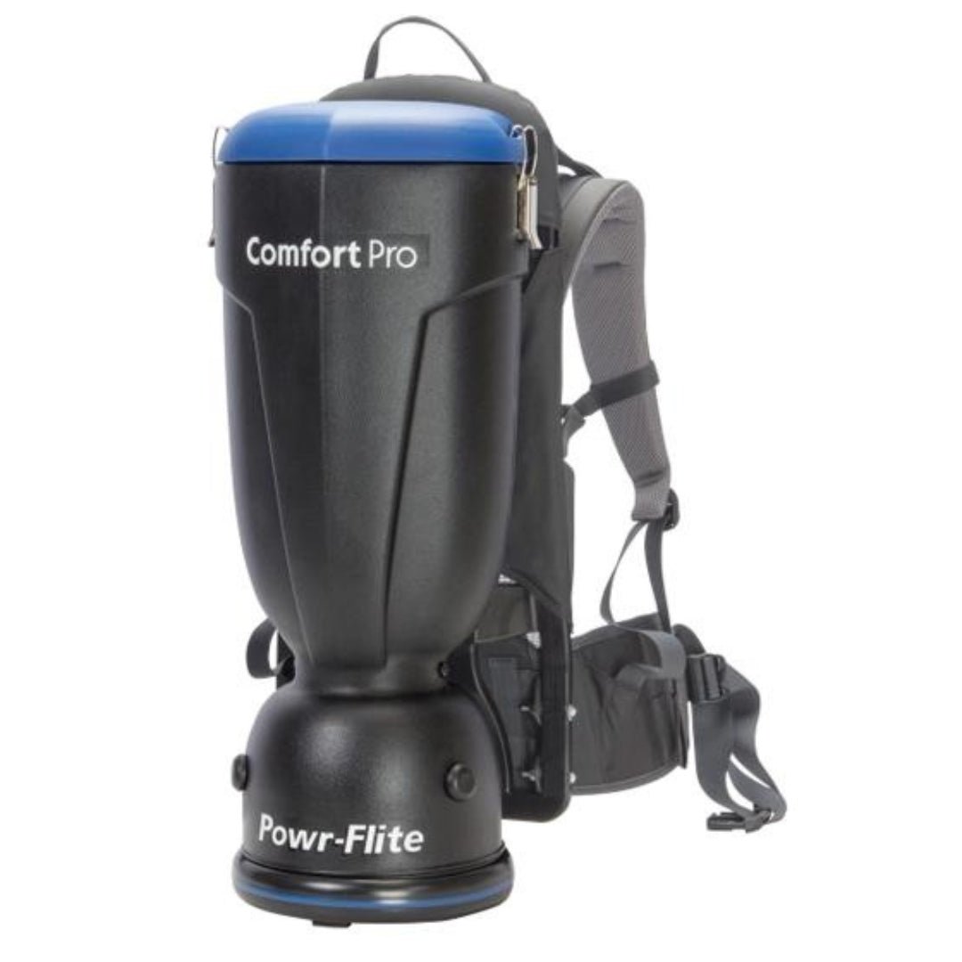 Powr - Flite Premium style Comfort Pro Backpack Vacuum - 10 Quart Capacity - US Vacuums - BP10P