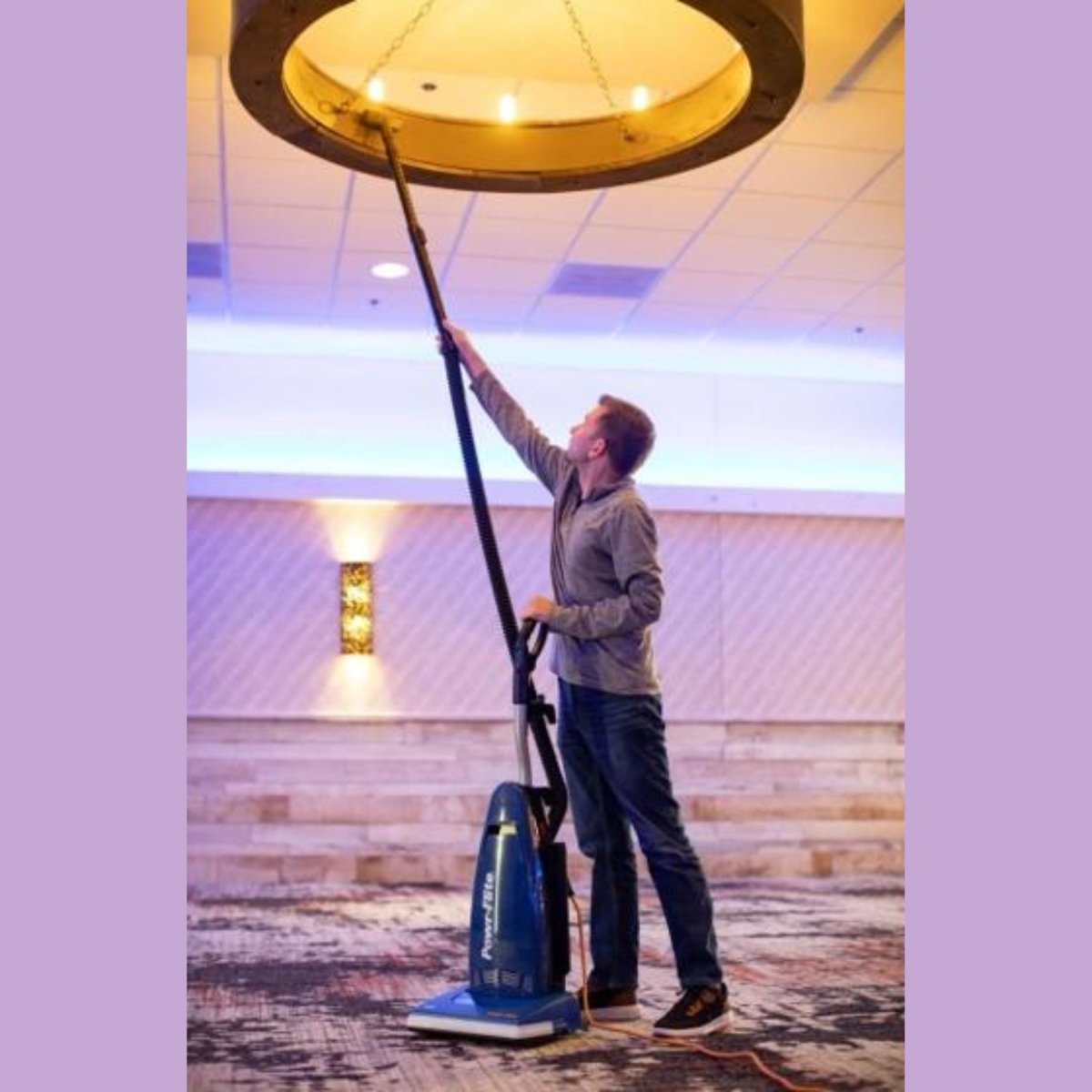 Powr - Flite Rigel Pro Upright Vacuum - US Vacuums - PV100 - W14 - U