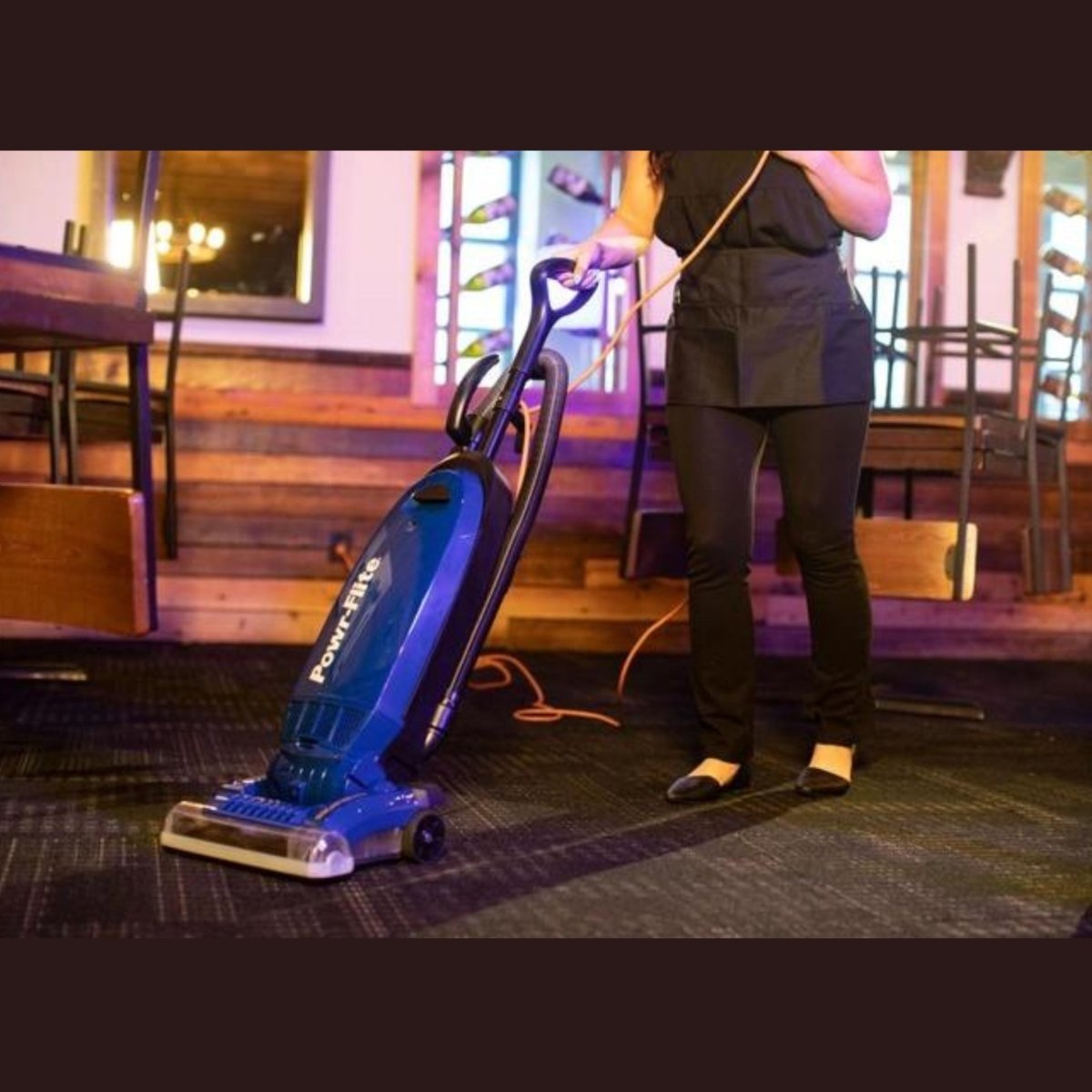 Powr - Flite Solar Reach Upright Vacuum - US Vacuums - PV090 - W12 - U