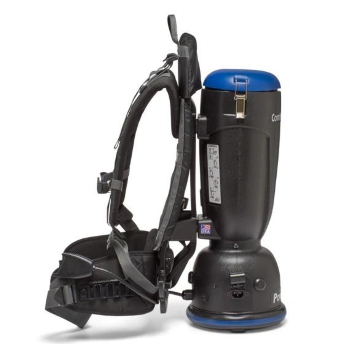 Powr - Flite Standard style Comfort Pro Backpack Vacuum - 6 Quart Capacity - US Vacuums - BP6S
