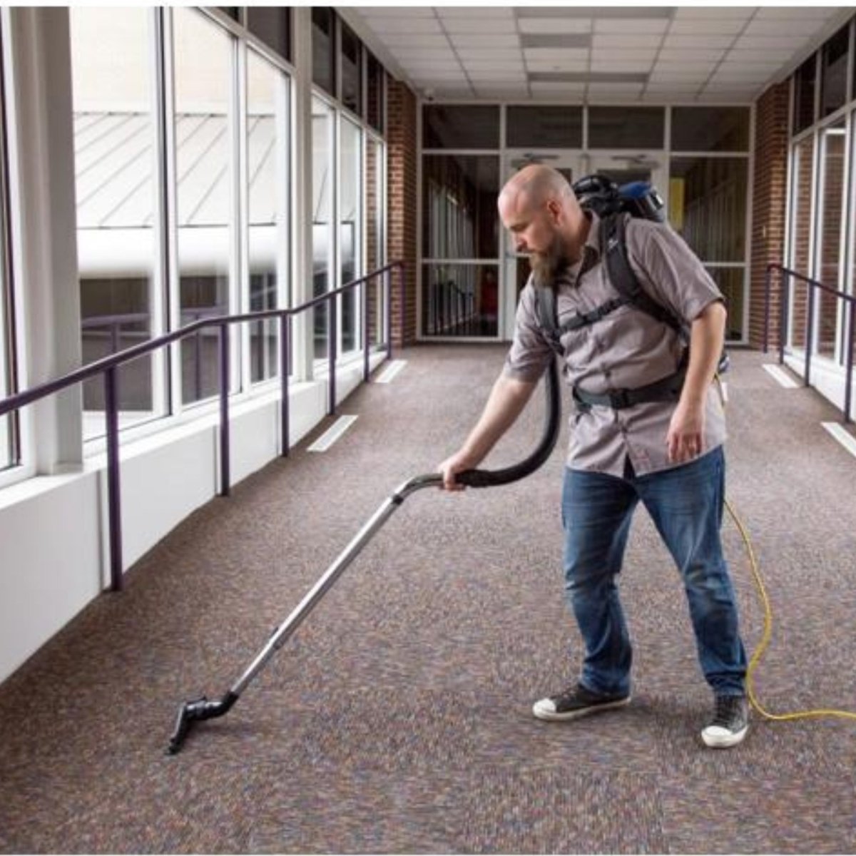 Powr - Flite Standard style Comfort Pro Backpack Vacuum - 6 Quart Capacity - US Vacuums - BP6S