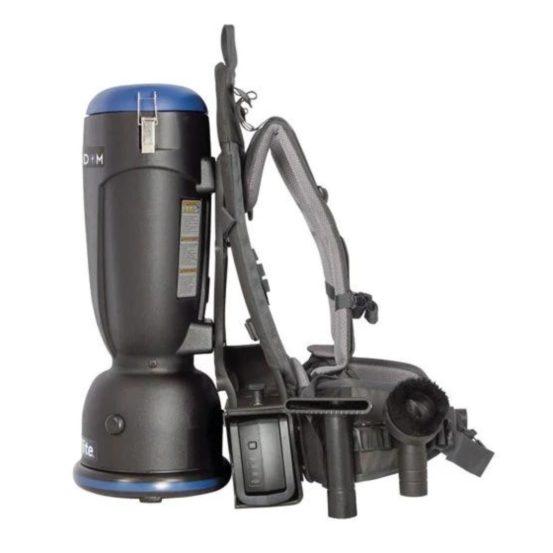 Powr - Flite Standard style Comfort Pro Backpack Vacuum - 6 Quart Capacity - US Vacuums - BP6S