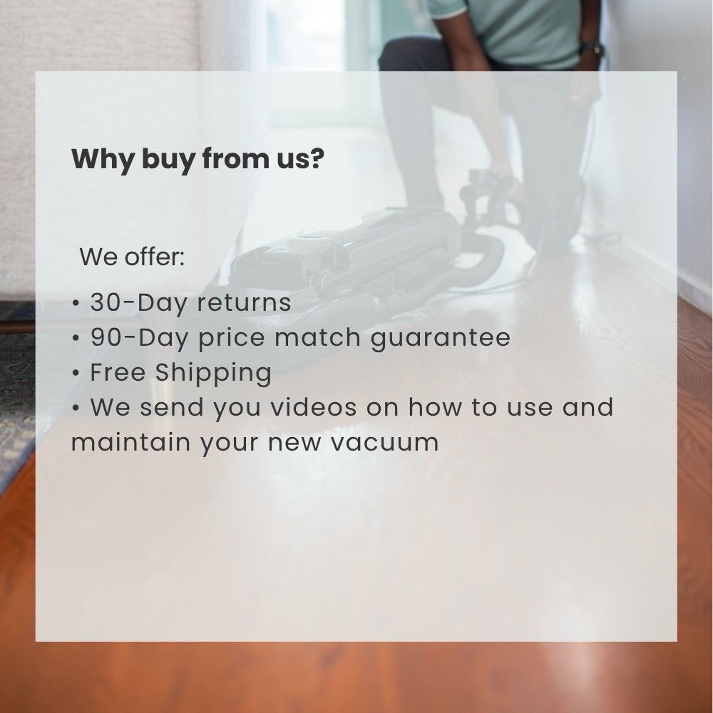 R25 Standard Clean Air Upright Vacuum - US Vacuums - R25S.2