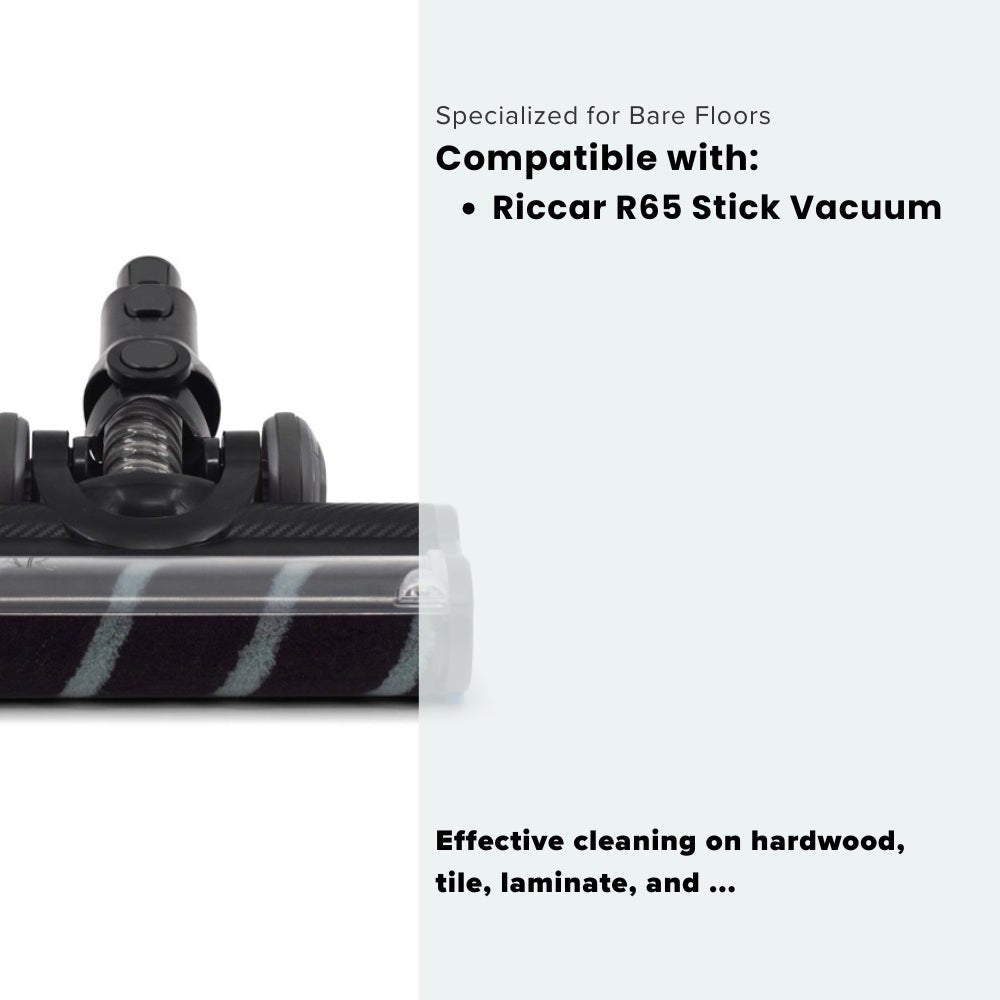 Riccar Bare Floor Nozzle for R65 Stick Vacuum - US Vacuums - R65BFNOZZLE