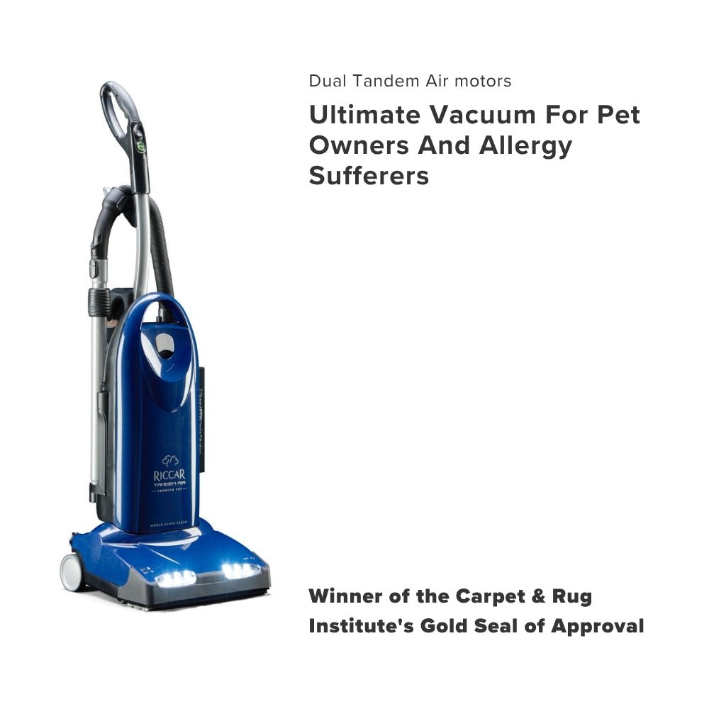 Riccar Tandem Air Premium Pet Upright - US Vacuums - R40P.8