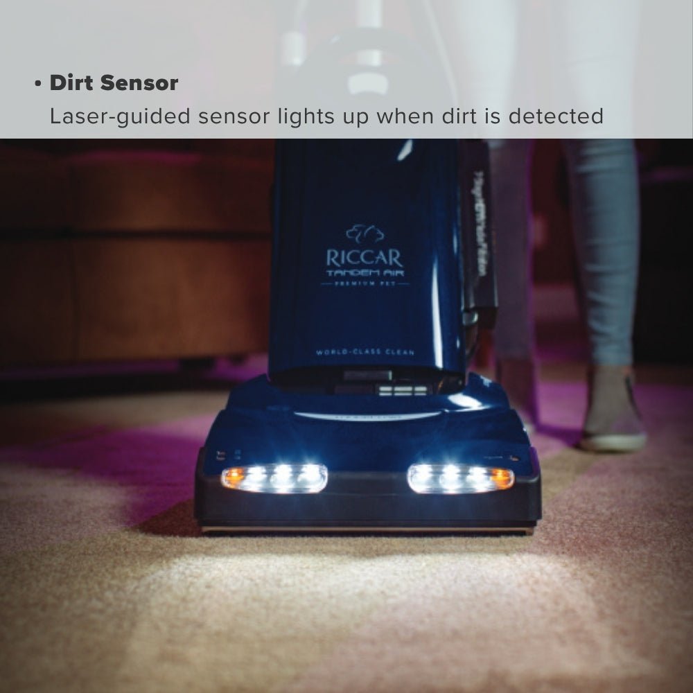 Riccar Tandem Air Premium Pet Upright - US Vacuums - R40P.8