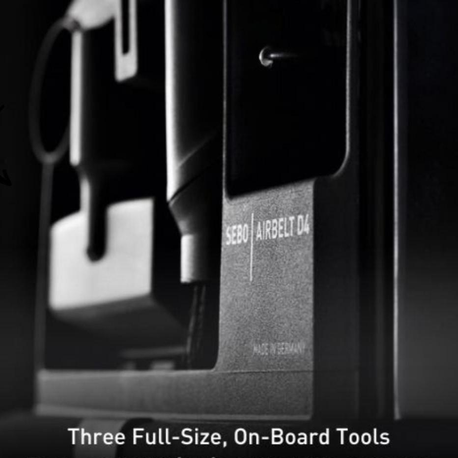 Sebo Airbelt D1 Canister Vacuum - US Vacuums - 90604