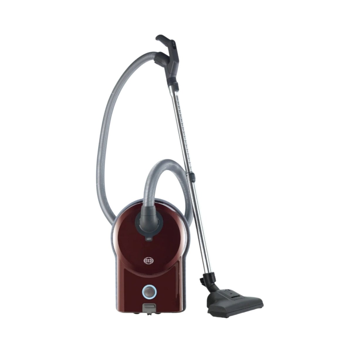 Sebo Airbelt D1 Turbo Canister Vacuum Cleaner - Black Cherry - US Vacuums - 90604AM