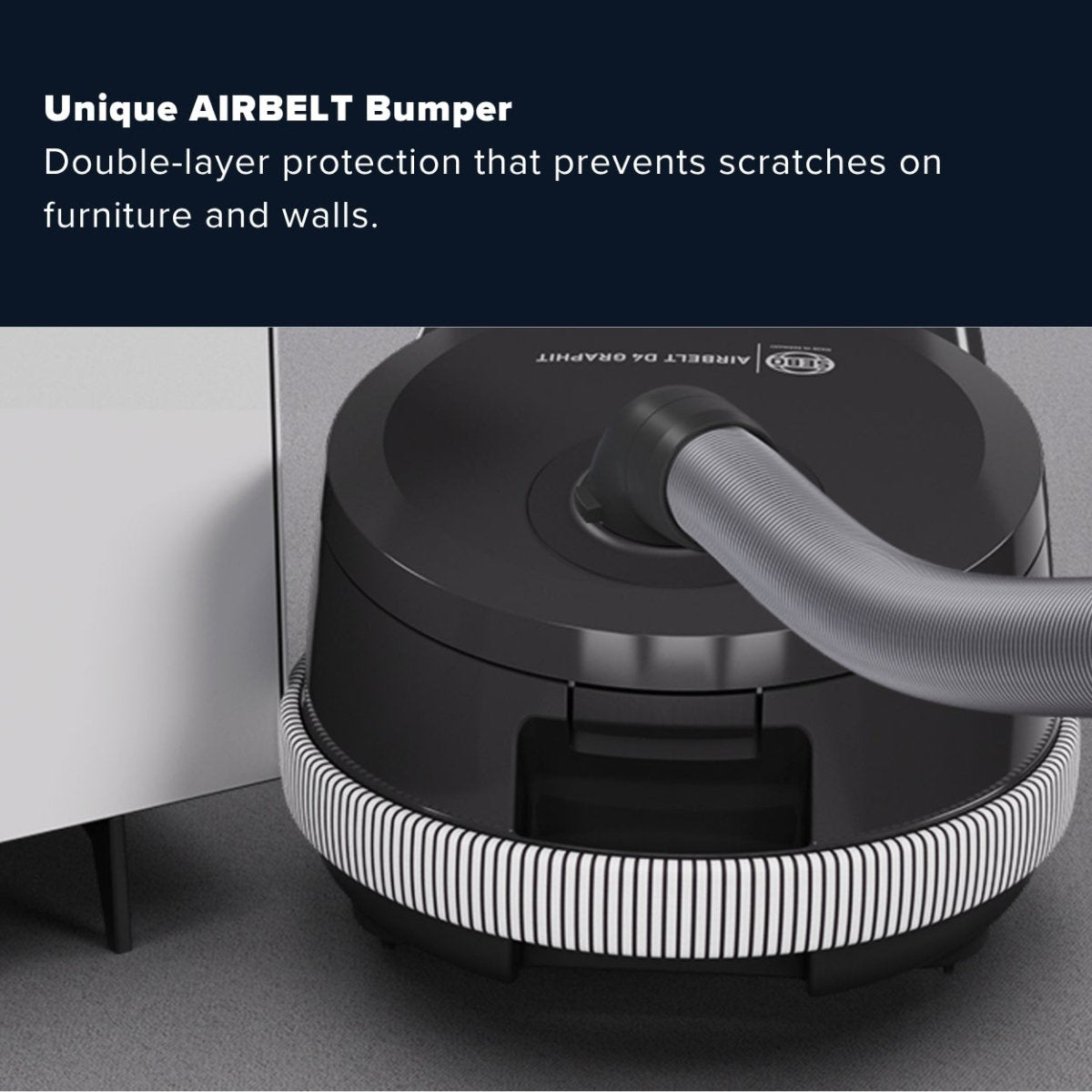 Sebo Airbelt D4 Premium Canister Vacuum Cleaner - Onyx Black - US Vacuums - 90940AM