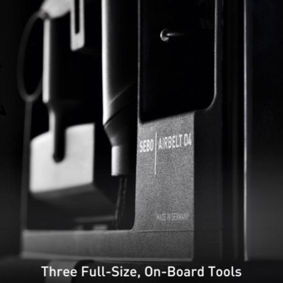 Sebo Airbelt D4 Premium Canister Vacuum Onyx Black - US Vacuums - 90940