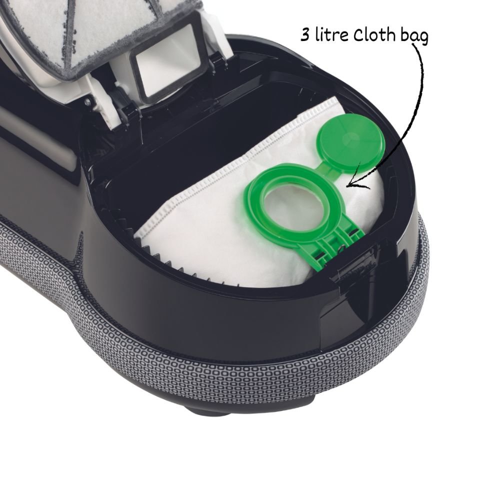 Sebo Airbelt D4 Premium Canister Vacuum White - US Vacuums - 90941