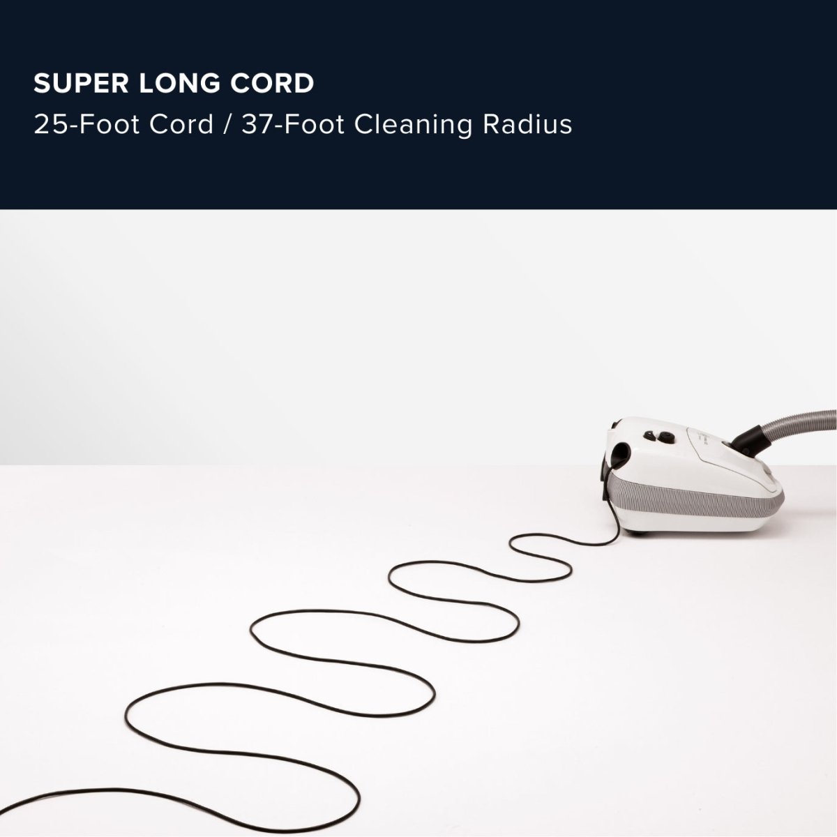 Sebo Airbelt E1 Kombi Canister Vacuum Cleaner - White - US Vacuums - 91602AM