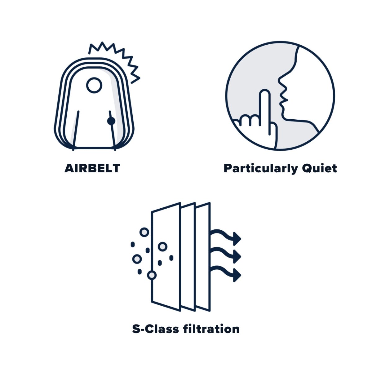 Sebo Airbelt E3 Premium Canister Vacuum Cleaner - Graphite - US Vacuums - 91648AM