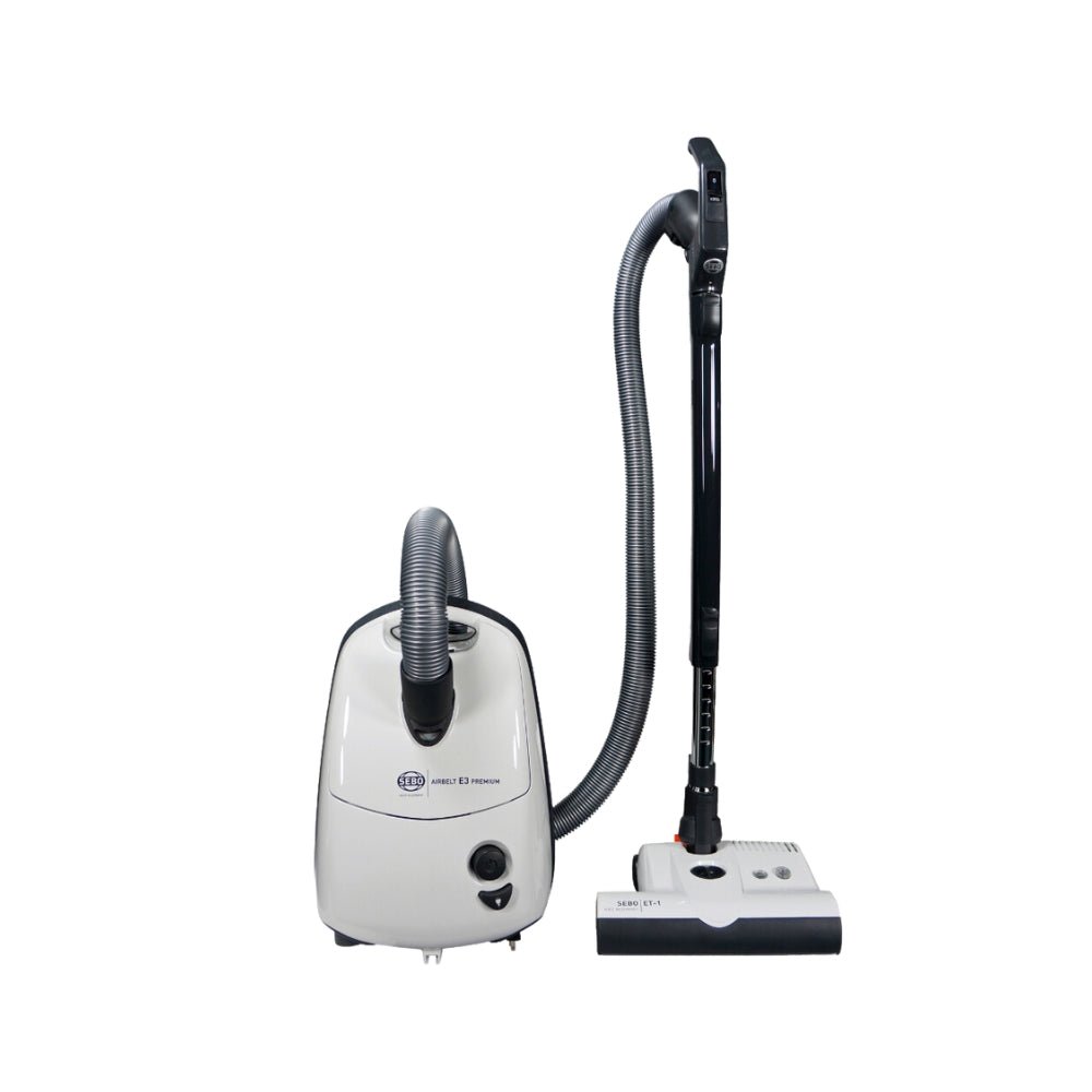 Sebo Airbelt E3 Premium Canister Vacuum White - US Vacuums - 91646