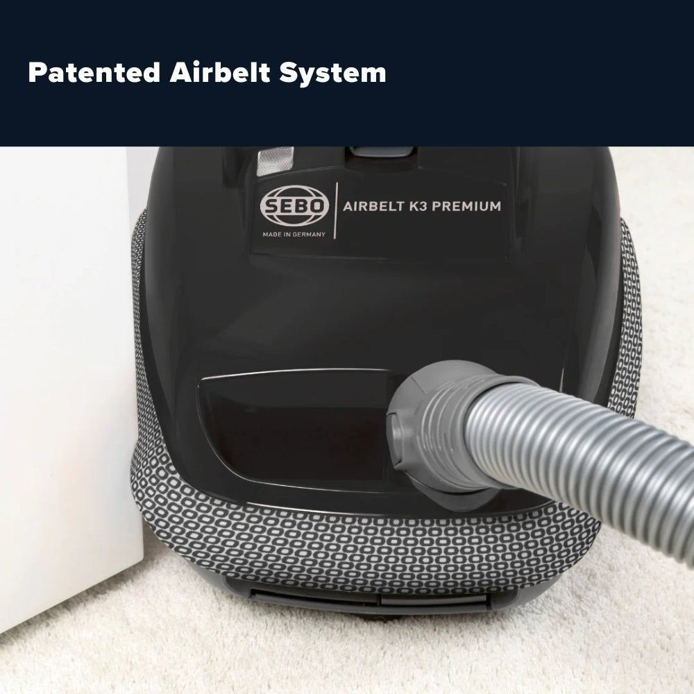 Sebo Airbelt K2 Kombi Canister Vacuum Cleaner - Dark Blue - US Vacuums - 9679AM