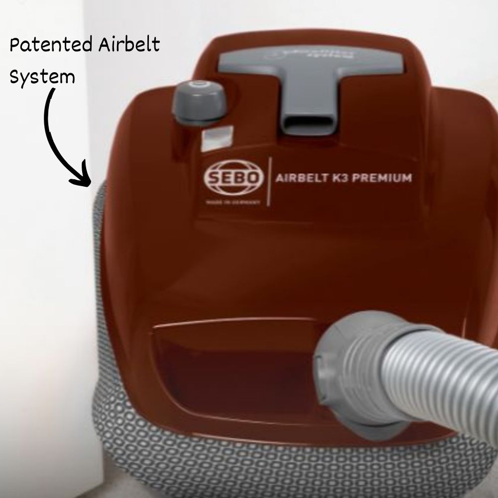 Sebo Airbelt K2 Kombi Canister Vacuum Dark Blue - US Vacuums - 9679