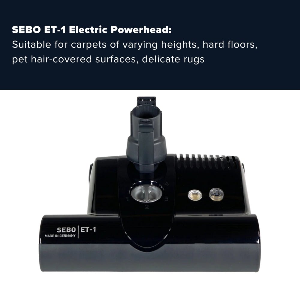 Sebo Airbelt K3 Premium Canister Vacuum Cleaner - Black - US Vacuums - 90688AM