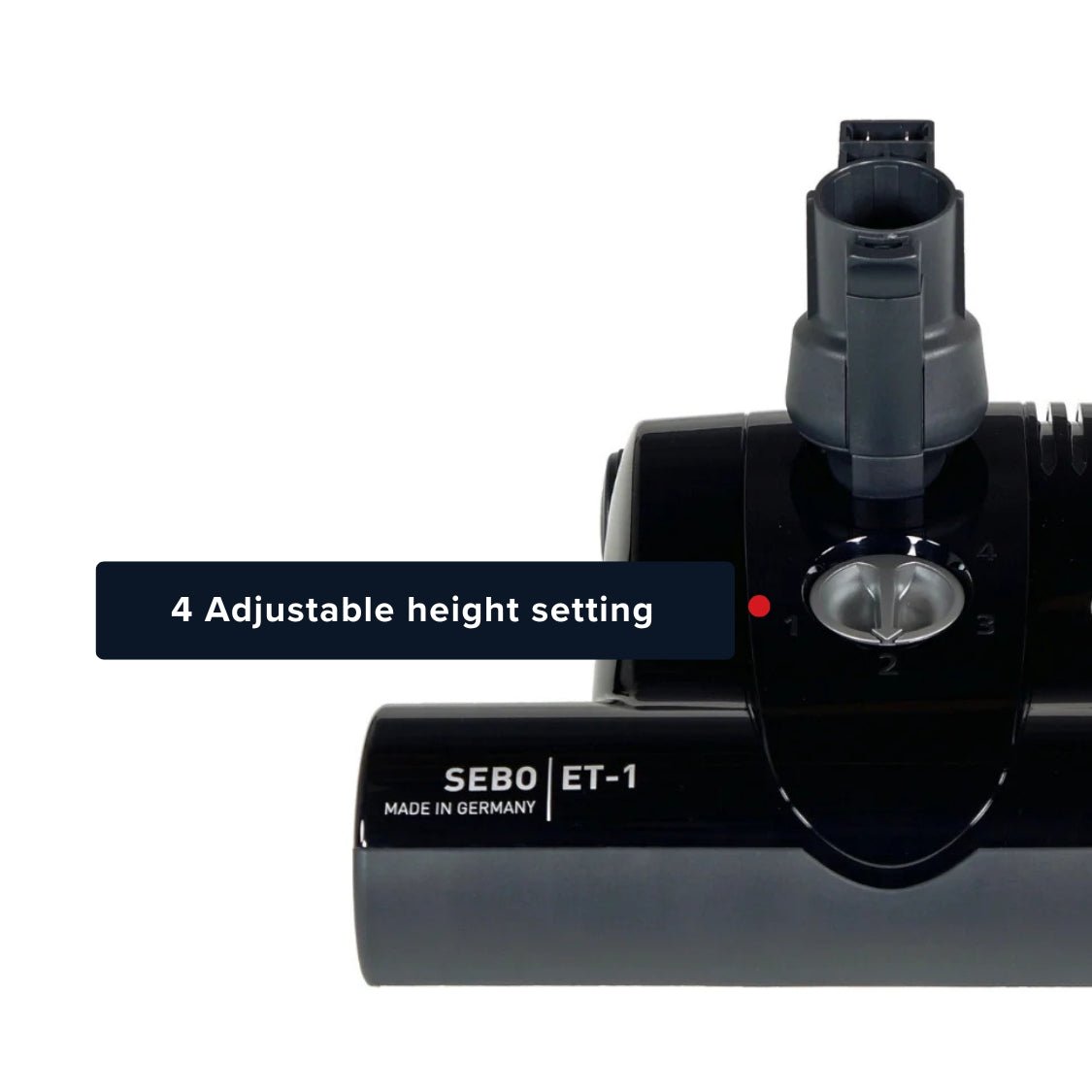 Sebo Airbelt K3 Premium Canister Vacuum Cleaner - Pastel Pink - US Vacuums - 91699AM